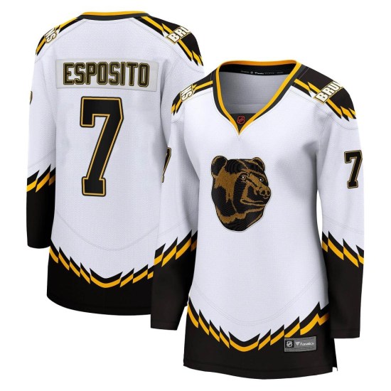 Phil Esposito Boston Bruins Women's Breakaway Special Edition 2.0 Fanatics Branded Jersey - White