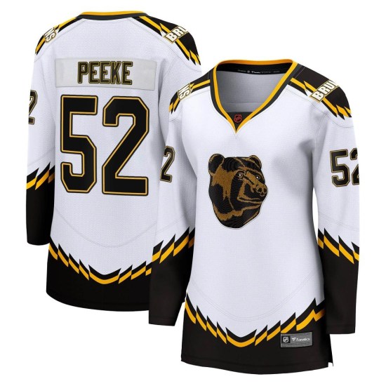 Andrew Peeke Boston Bruins Women's Breakaway Special Edition 2.0 Fanatics Branded Jersey - White